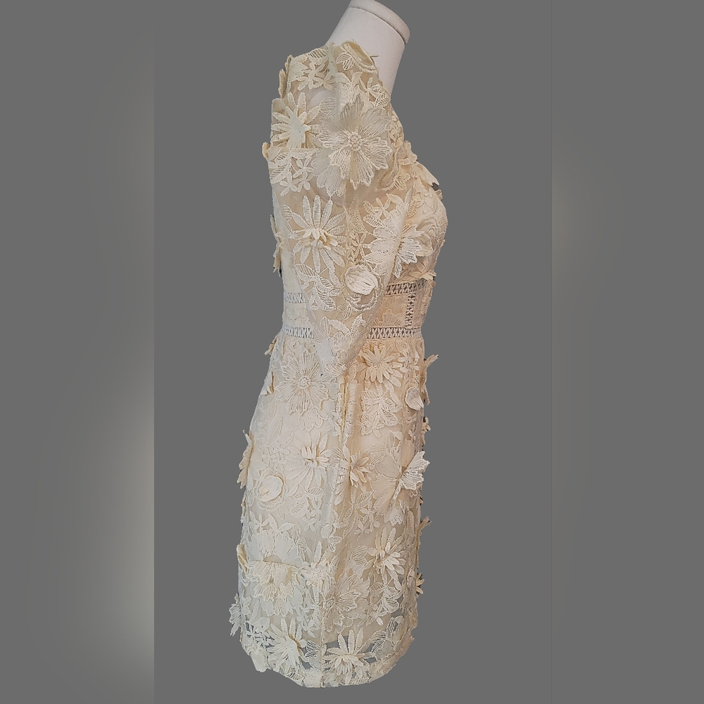Ana Perez Floral Lace Cream Bohemian - Picture 3 of 9